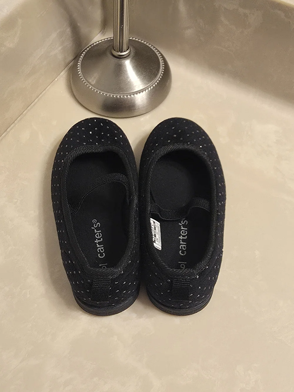 Carter's Black Girls' Sparkle Mary Jane Flats